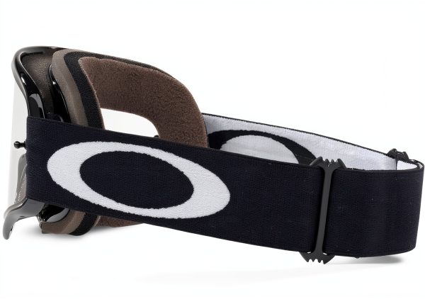 Oakley O-Frame MX Motocross Goggles Jet Black Clear Unisex One Size-2