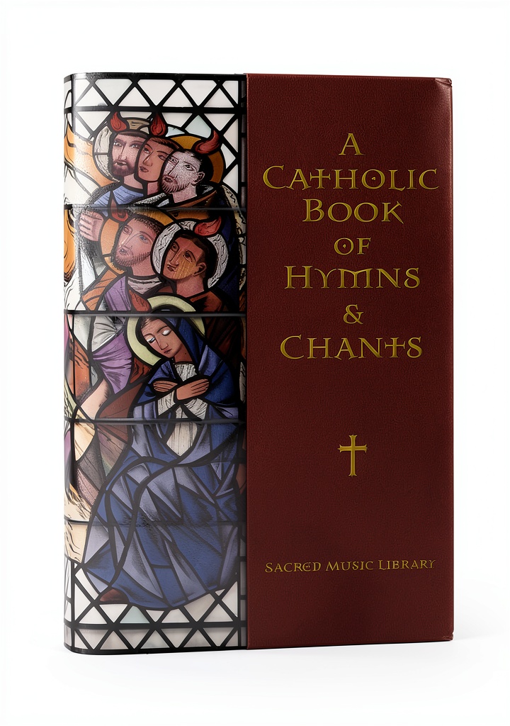 Installing Christian Hymns for Kids: A Collection of Timeless Favorites on a wooden desk