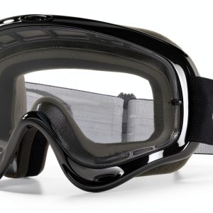 Oakley O-Frame MX Motocross Goggles Jet Black Clear Unisex One Size-0