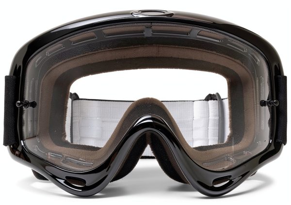 Oakley O-Frame MX Motocross Goggles Jet Black Clear Unisex One Size-1