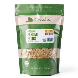 Kevala Organic Raw Sesame Seeds 2lb – USDA Certified Non GMO Kosher-0