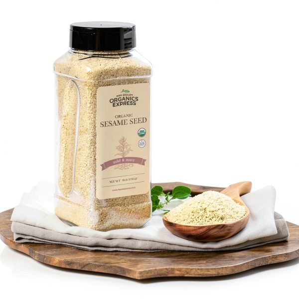 HQO Organic Sesame Seeds 20oz – USDA Certified Non GMO Gluten-Free-2