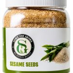 Sown and Grown White Hulled Sesame Seeds 20oz Nutrient Rich Free-0