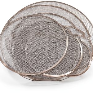 Stainless Steel Pizza Screen by Floweringbeter 13 Inch Baking Tray-0