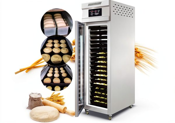 Kolice Commercial 18 Trays Baking Proofer Machine, Bread Proofer, Dough Proofer for Baking - Integrated Freezing,Thawing, Keep Fresh and Fermentation -22°C to 45°C-0