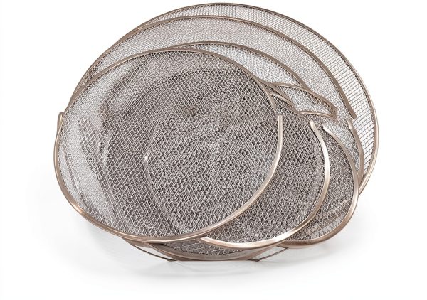 Stainless Steel Non-Aluminum Mesh Pizza Screen, Round Baking Tray For Pizza And Pasta, 8-20 Inch Sturdy Heat Distribution Net For Home Kitchen Or Commercial Baking Use(18 in)-5