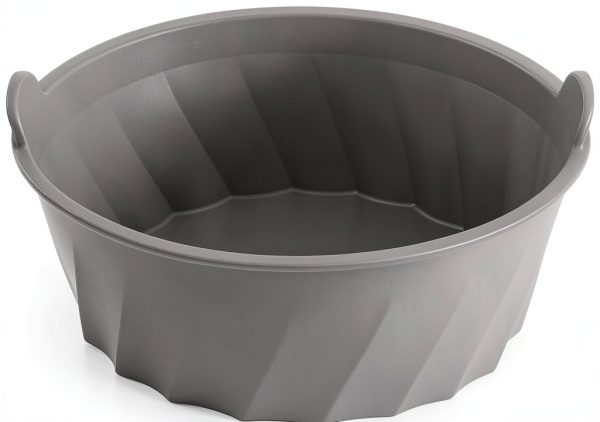 Reusable Silicone Slow Cooker Liner KoiLykke 6-8 Quart Oval Black-8