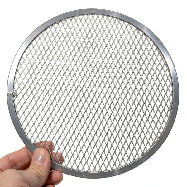Stainless Steel Non-Aluminum Mesh Pizza Screen, Round Baking Tray For Pizza And Pasta, 8-20 Inch Sturdy Heat Distribution Net For Home Kitchen Or Commercial Baking Use(18 in)-6