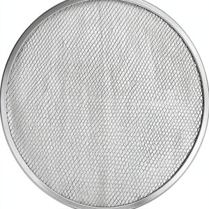 Stainless Steel Non-Aluminum Mesh Pizza Screen, Round Baking Tray For Pizza And Pasta, 8-20 Inch Sturdy Heat Distribution Net For Home Kitchen Or Commercial Baking Use(18 in)-0