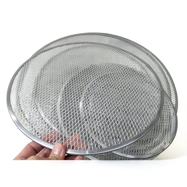 Stainless Steel Pizza Screen 16in Tray Floweringbeter No Aluminum Mesh-4