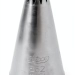 Ateco French Star Pastry Tip 0.25'' Opening Stainless Steel Bakeware-0