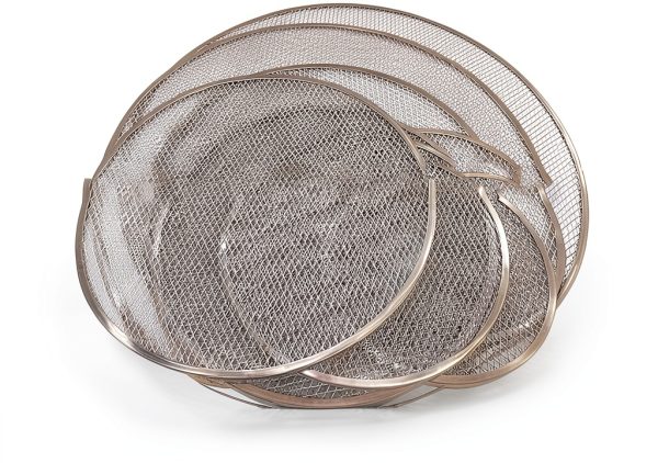 Stainless Steel Pizza Screen 16in Tray Floweringbeter No Aluminum Mesh-5