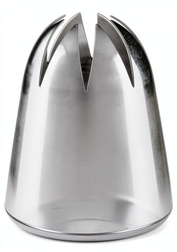 Ateco Deep Closed Star Pastry Tip - Stainless Steel 856-1