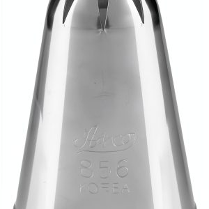 Ateco Deep Closed Star Pastry Tip - Stainless Steel 856-0